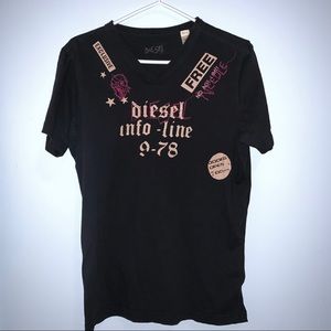 DIESEL V-Neck T-Shirt